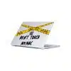 GALADO Don't Touch My Mac MacBook case with fun typography Malaysia