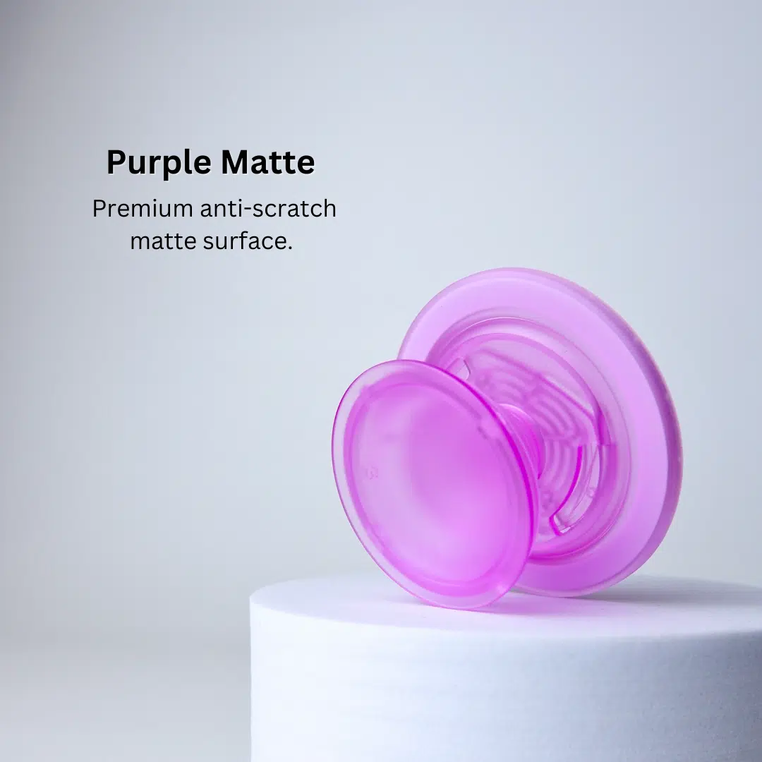 Matte Purple MagSafe Grip - GALADO Malaysia