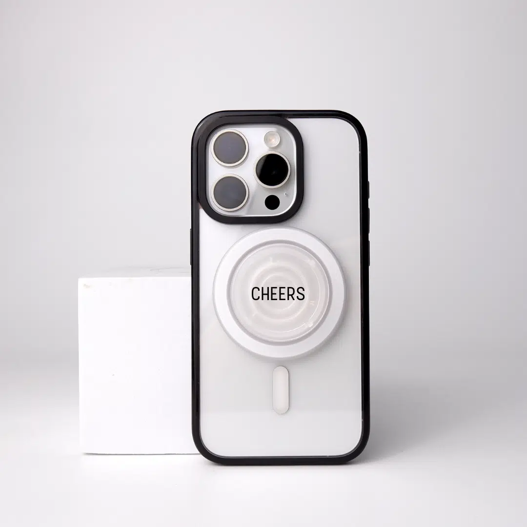 Matte White MagSafe Grip - GALADO Malaysia