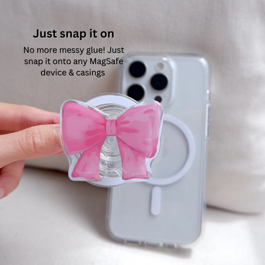 Pretty In Pink MagSafe Phone Grip - GALADO Malaysia