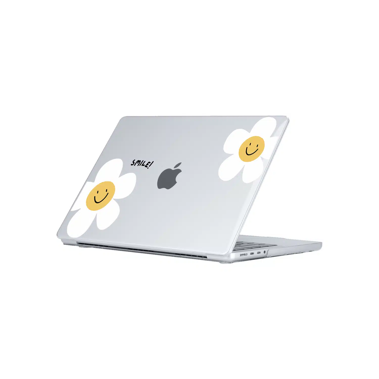 Happy Daisy MacBook Case — close-up detail