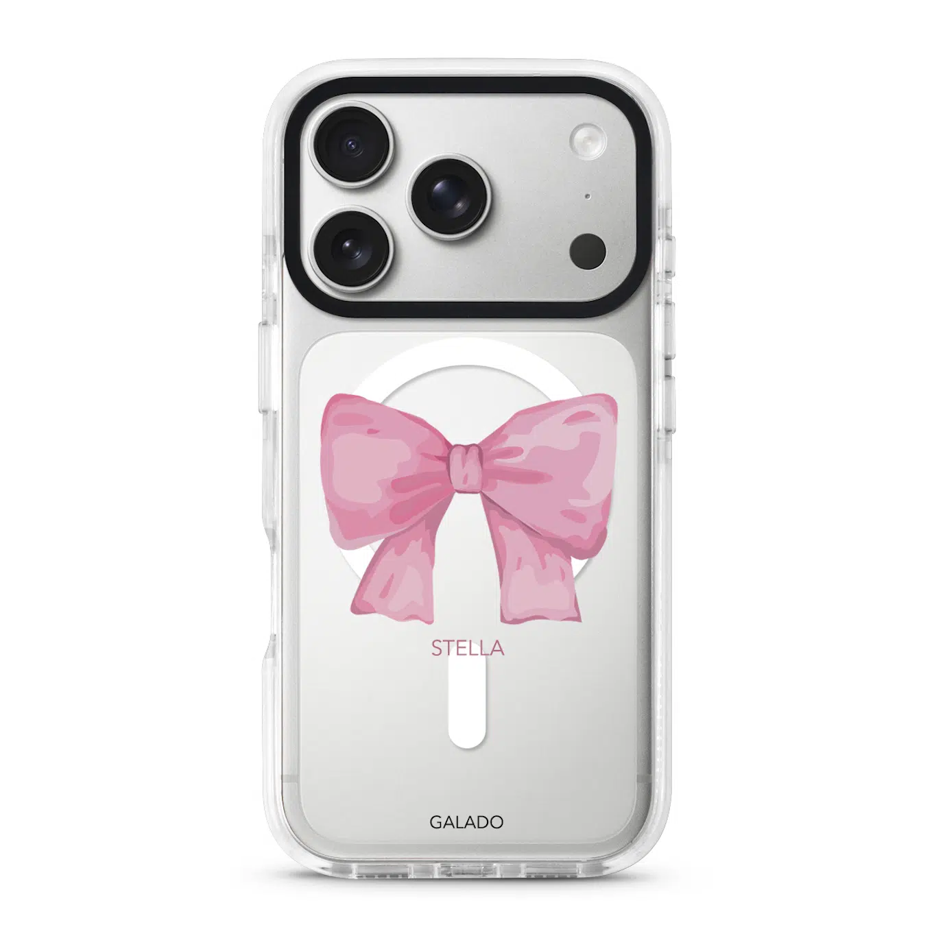 Pink Giant Bow phone case - GALADO Malaysia
