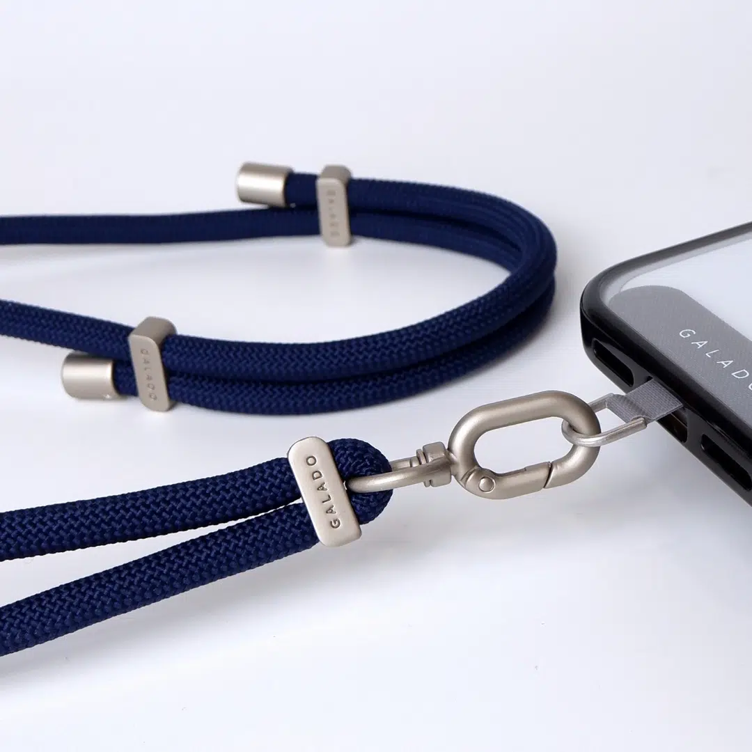 Crossbody Phone Strap - Deep Blue (7mm) - GALADO Malaysia