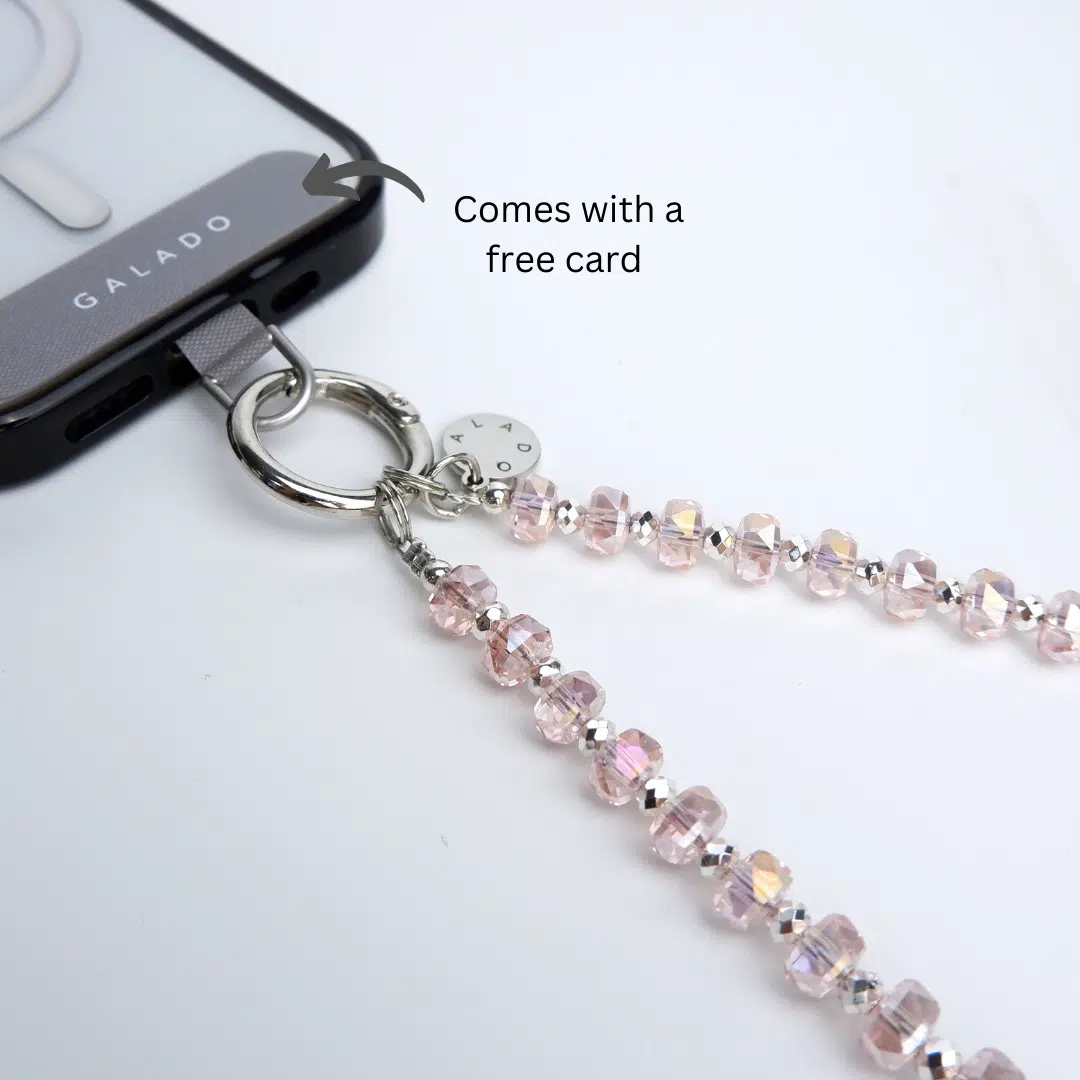 Mini Luxe (Pink) Phone Charm - GALADO Malaysia