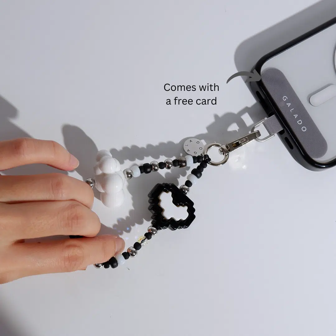 Pixel Heart Charm - GALADO Malaysia