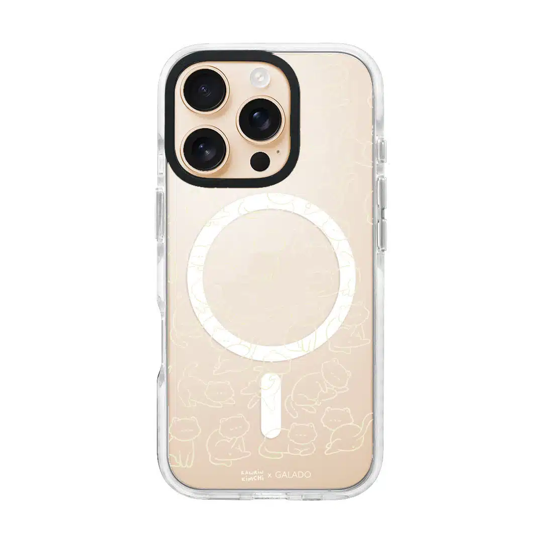 Rawrin Kimchi - White Ketto phone case - GALADO Malaysia