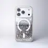 GALADO Sparkle Elite Silver glitter phone case with shimmer finish Malaysia