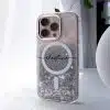GALADO Sparkle Elite Silver glitter phone case with shimmer finish Malaysia