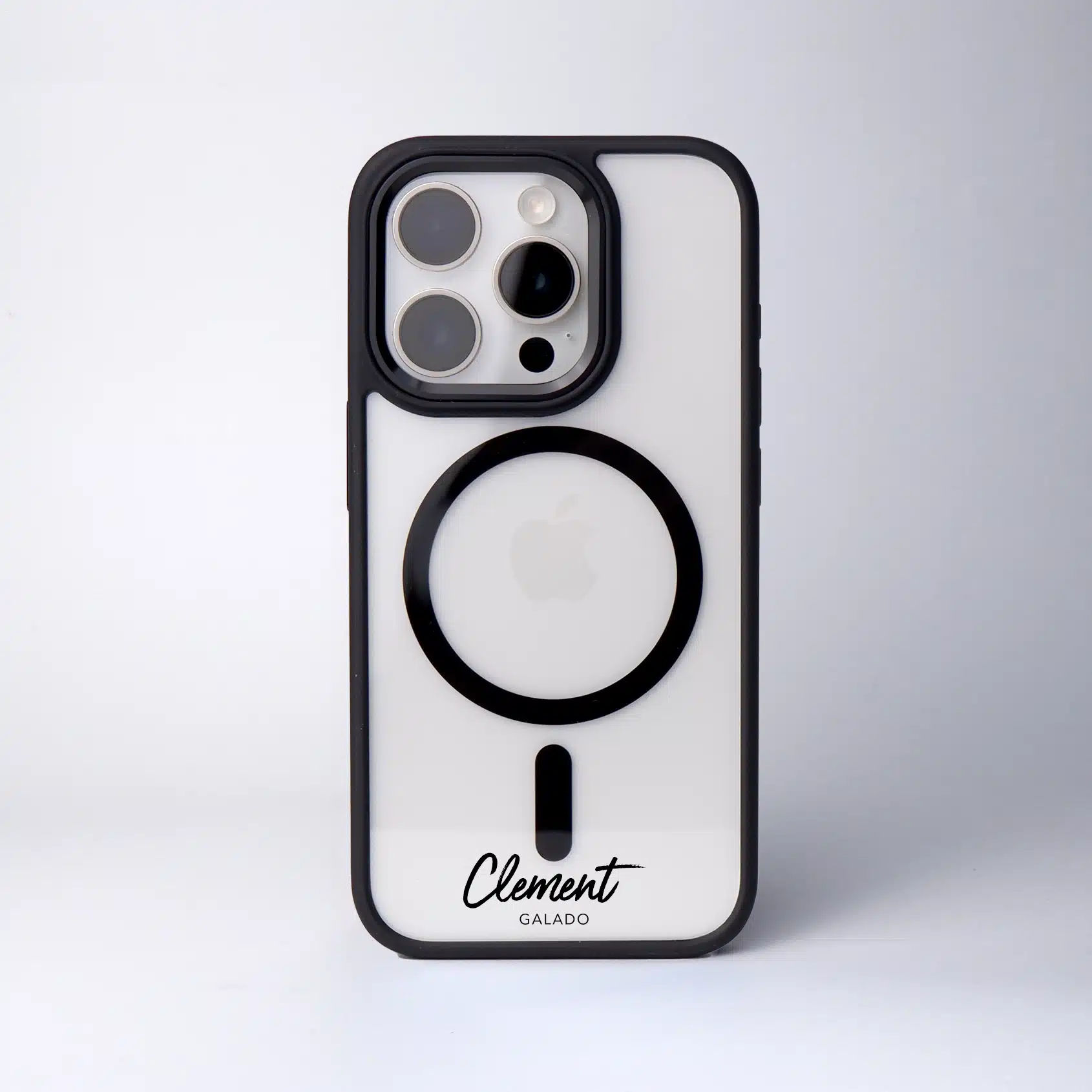 GALADO Obsidian Guard Titanium clear phone case with titanium bumper Malaysia
