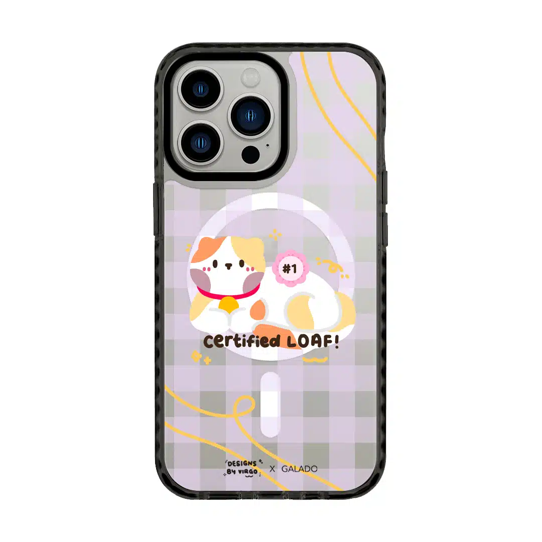 Designs by Virgo - Certified Loaf phone case - GALADO Malaysia