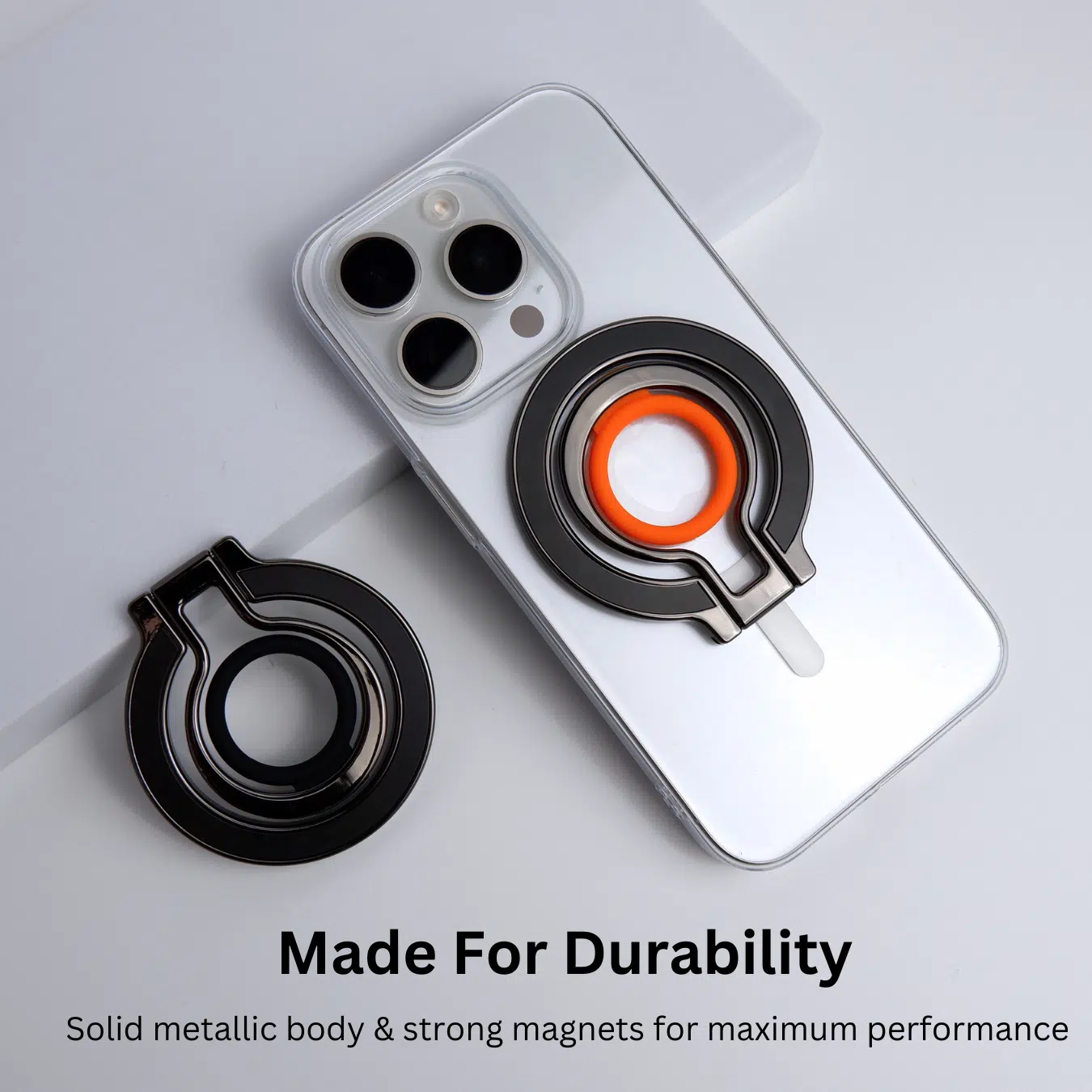 Nova MagSafe Ring Stand (Orange) - GALADO Malaysia