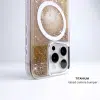 GALADO Sparkle Elite Gold glitter phone case with gold shimmer finish Malaysia