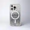 GALADO Sparkle Elite Silver glitter phone case with shimmer finish Malaysia