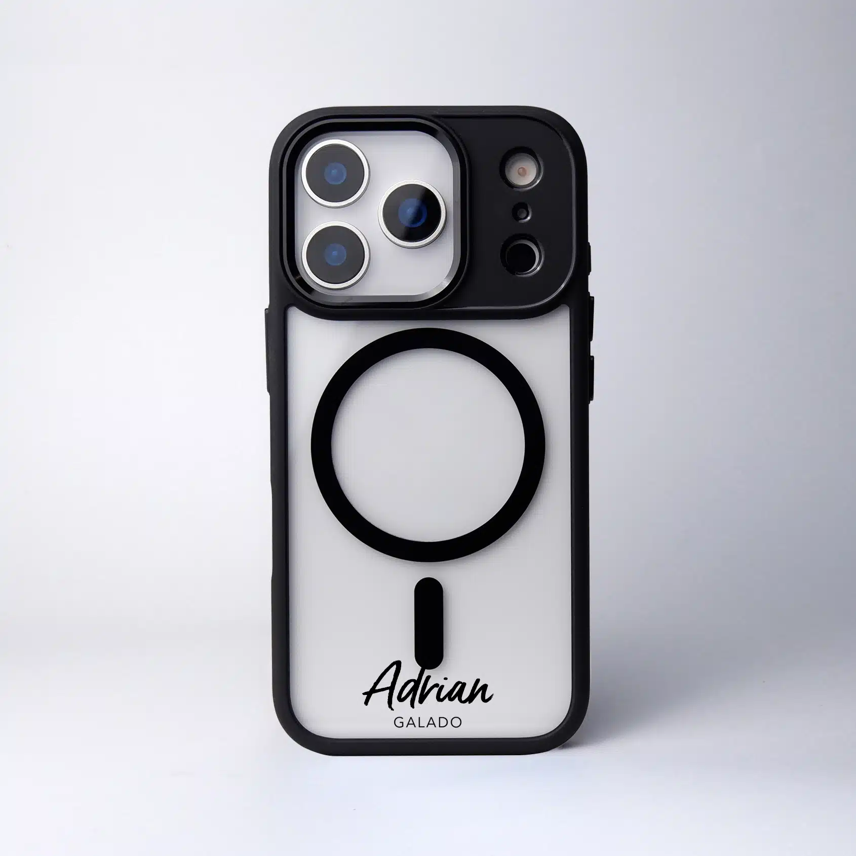 GALADO Obsidian Guard Titanium clear phone case with titanium bumper Malaysia