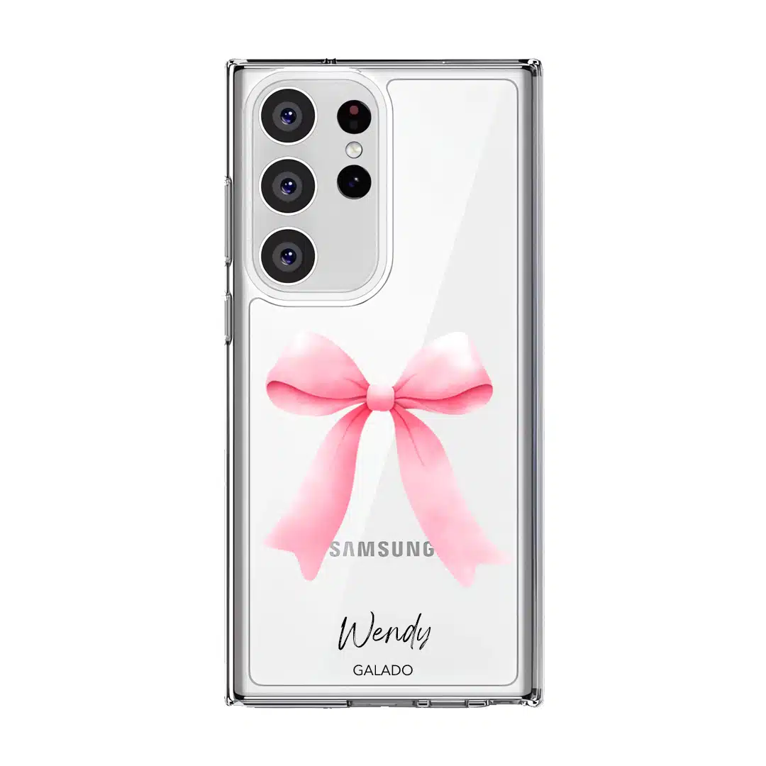 Pastel Heara Bow phone case - GALADO Malaysia