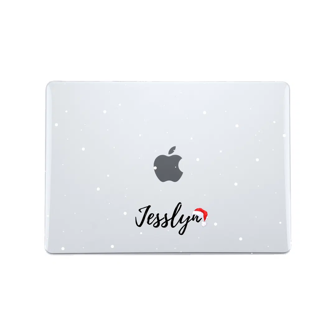 GALADO White Christmas MacBook case with festive design and matte finish Malaysia