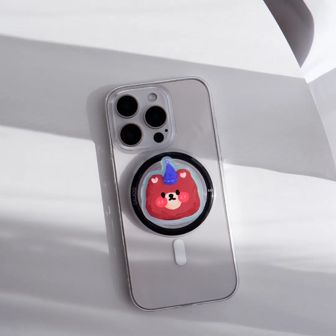 Luxe Bear MagSafe Phone Grip - GALADO Malaysia