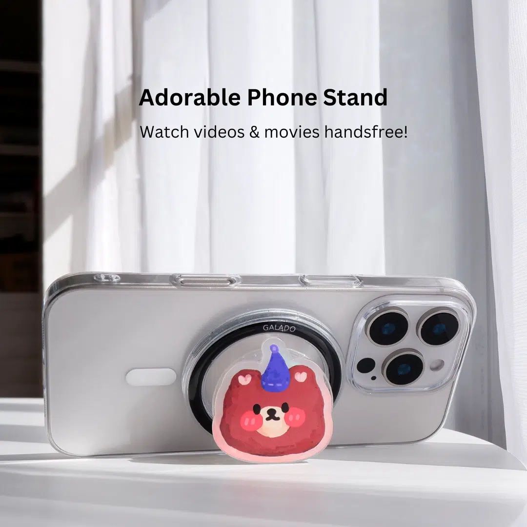 Luxe Bear MagSafe Phone Grip - GALADO Malaysia