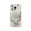 Sparkle Elite Silver (Pastel Floral) phone case - GALADO Malaysia