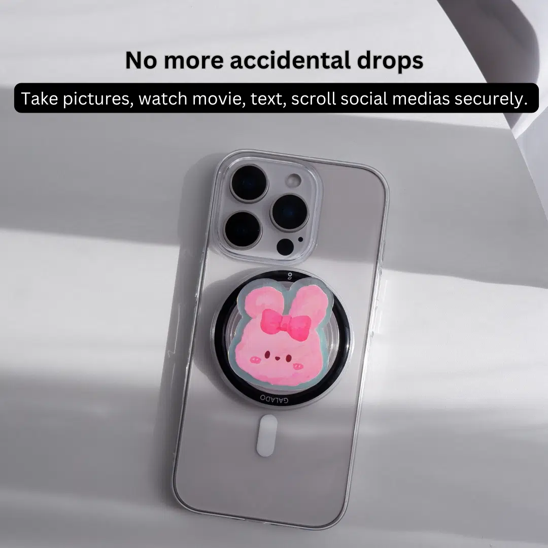 Luxe Bunny MagSafe Phone Grip - GALADO Malaysia