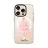 Frosted Pink Christmas phone case - GALADO Malaysia