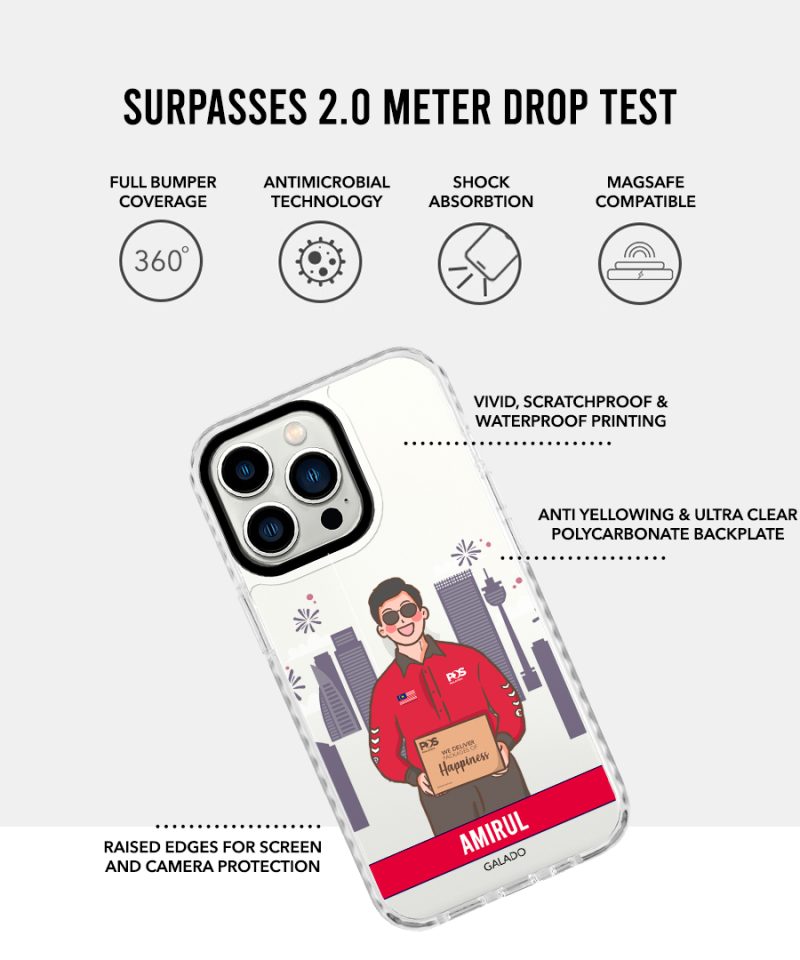 Abang Posmen phone case - GALADO Malaysia