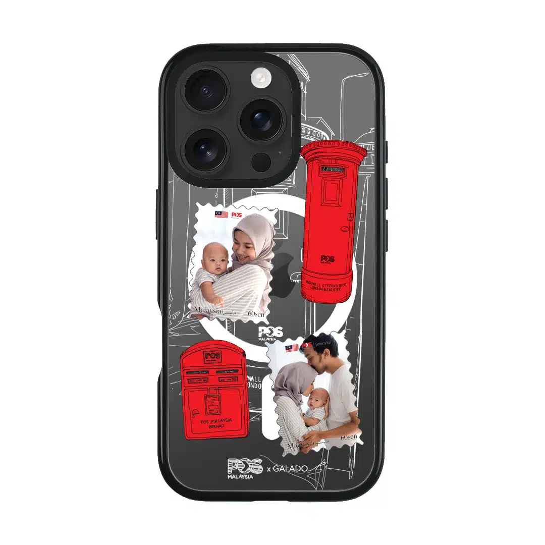 Stamp Custom Pic - Duo phone case - GALADO Malaysia