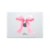 GALADO Heara Pink Bow MacBook case with coquette ribbon design Malaysia
