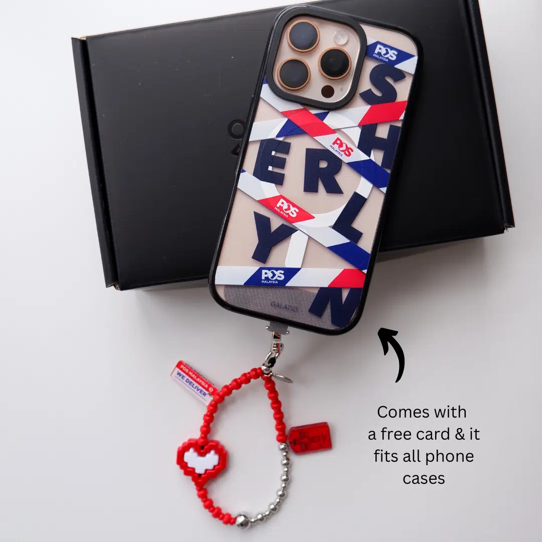 Pos Malaysia Pop Art Phone Charm - GALADO Malaysia