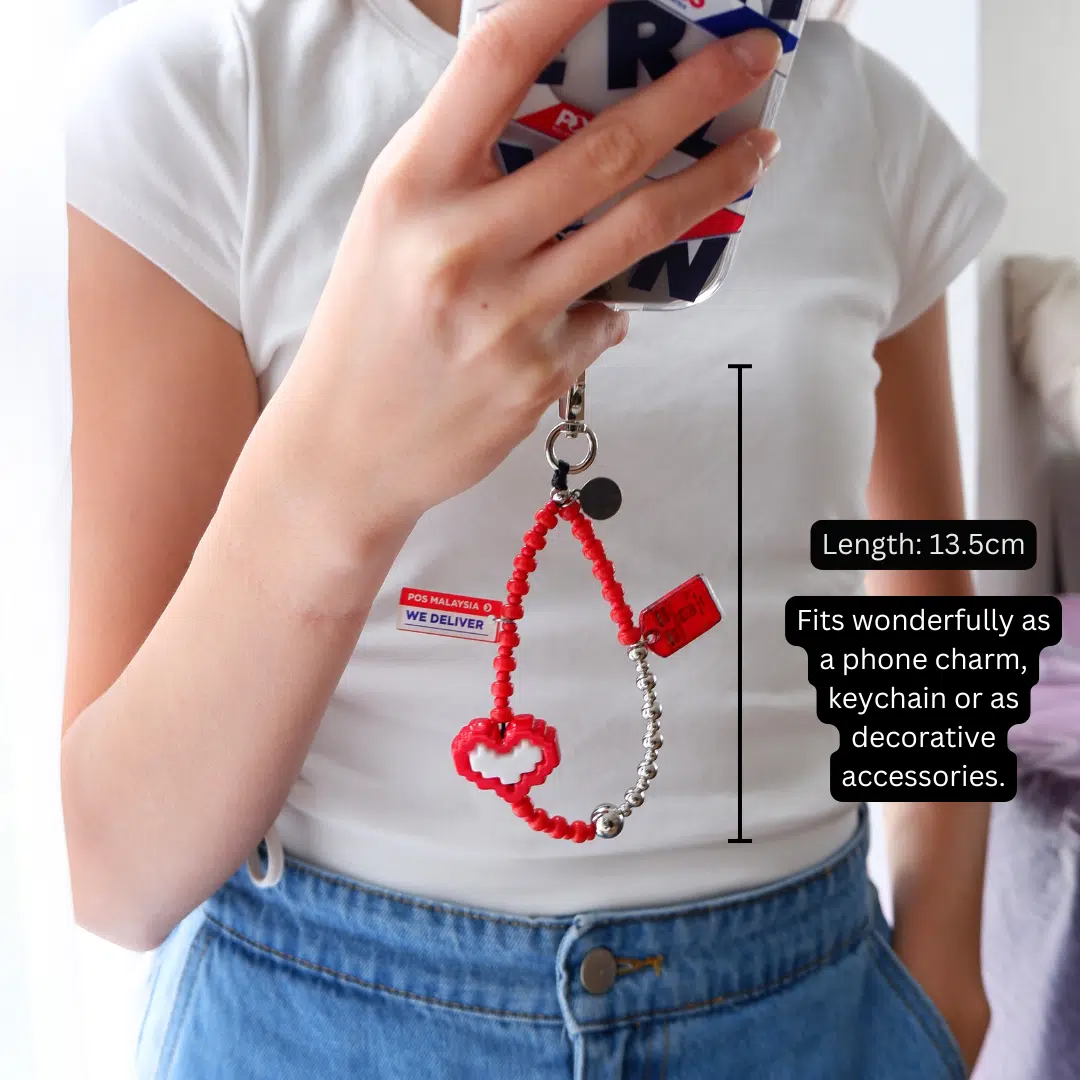 Pos Malaysia Pop Art Phone Charm - GALADO Malaysia