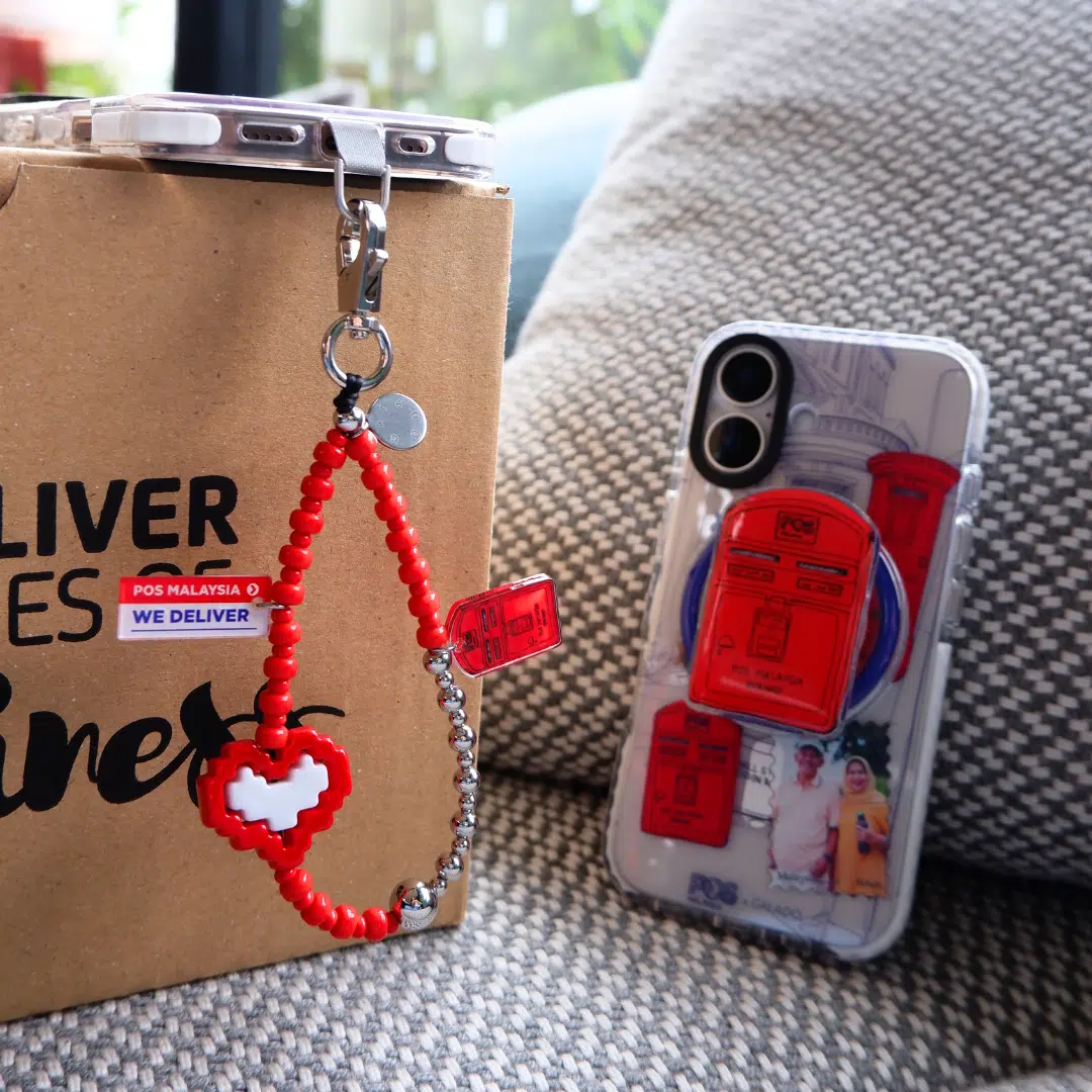 Pos Malaysia Pop Art Phone Charm - GALADO Malaysia