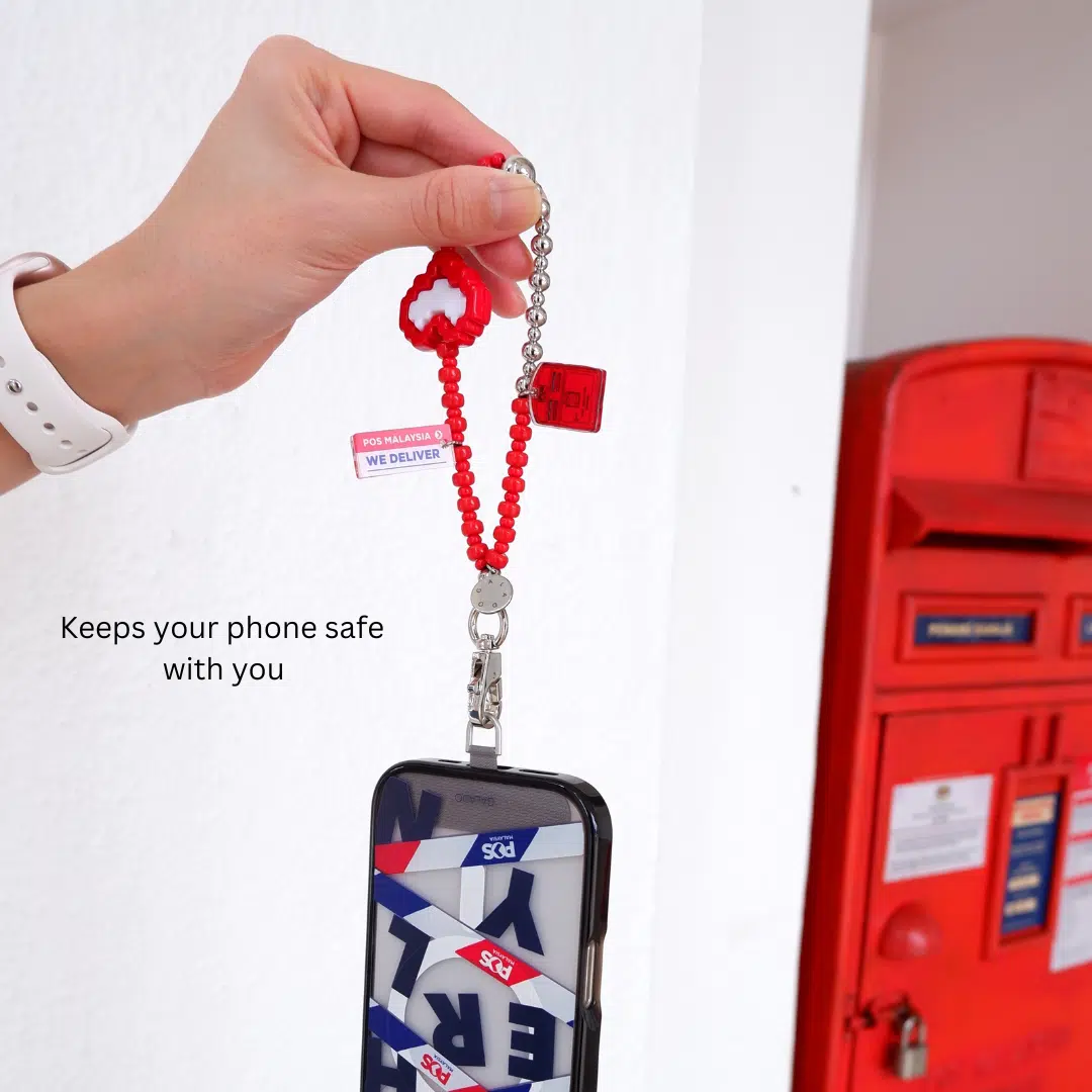 Pos Malaysia Pop Art Phone Charm - GALADO Malaysia