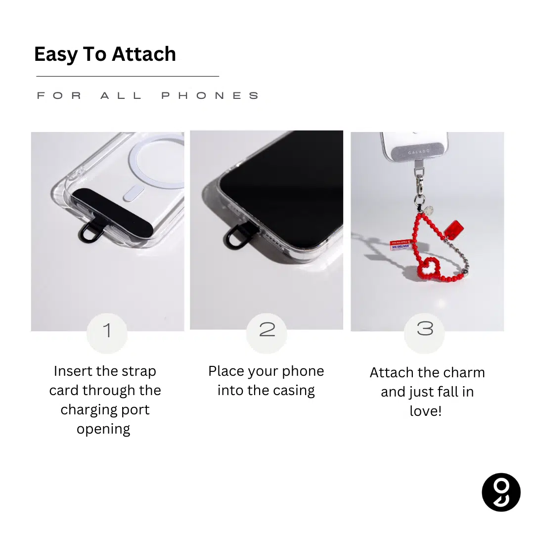 Pos Malaysia Pop Art Phone Charm - GALADO Malaysia