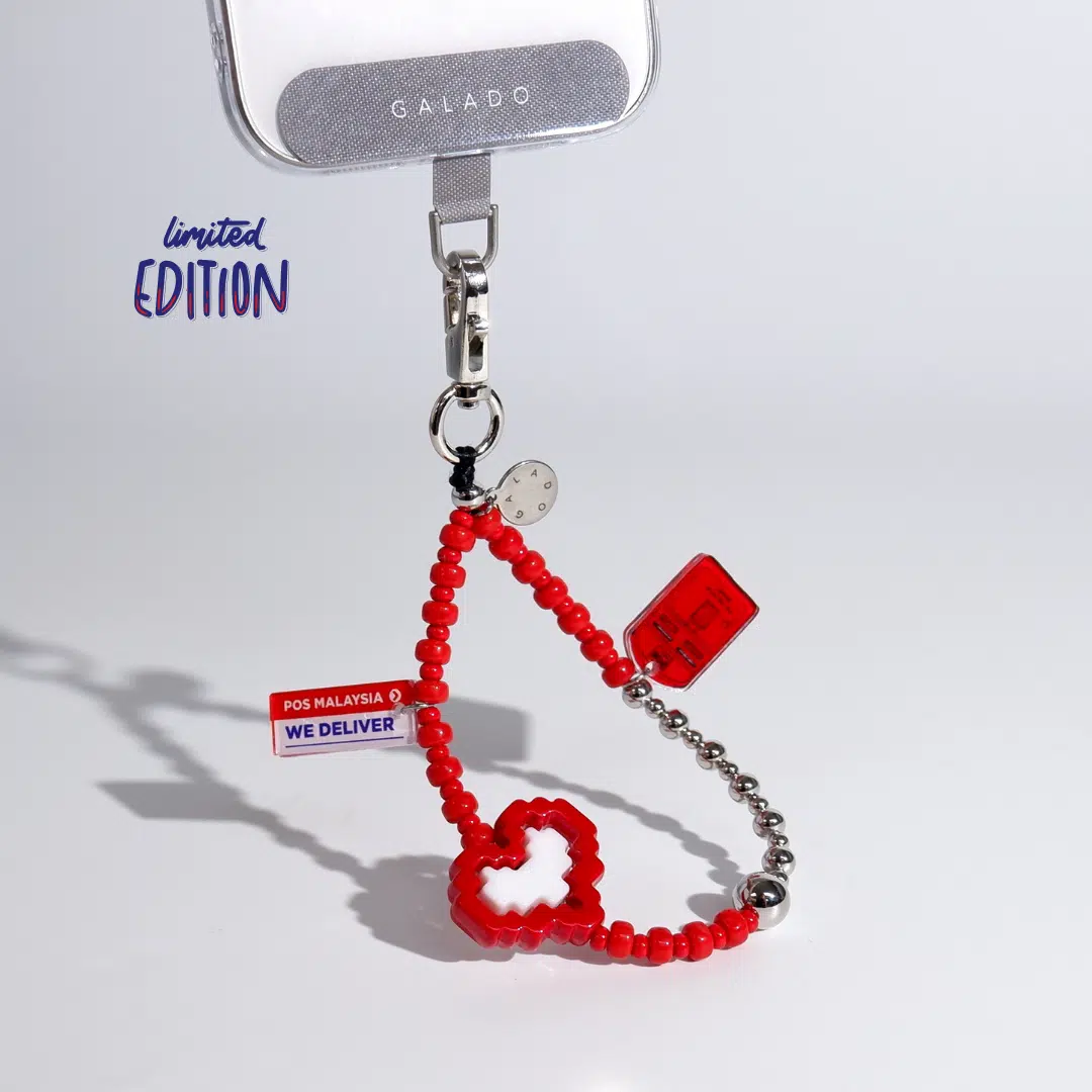 Pos Malaysia Pop Art Phone Charm - GALADO Malaysia