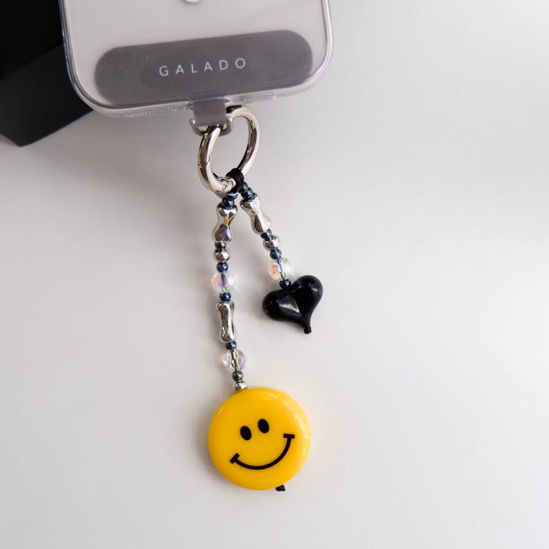 Smiley Noir Charm - GALADO Malaysia