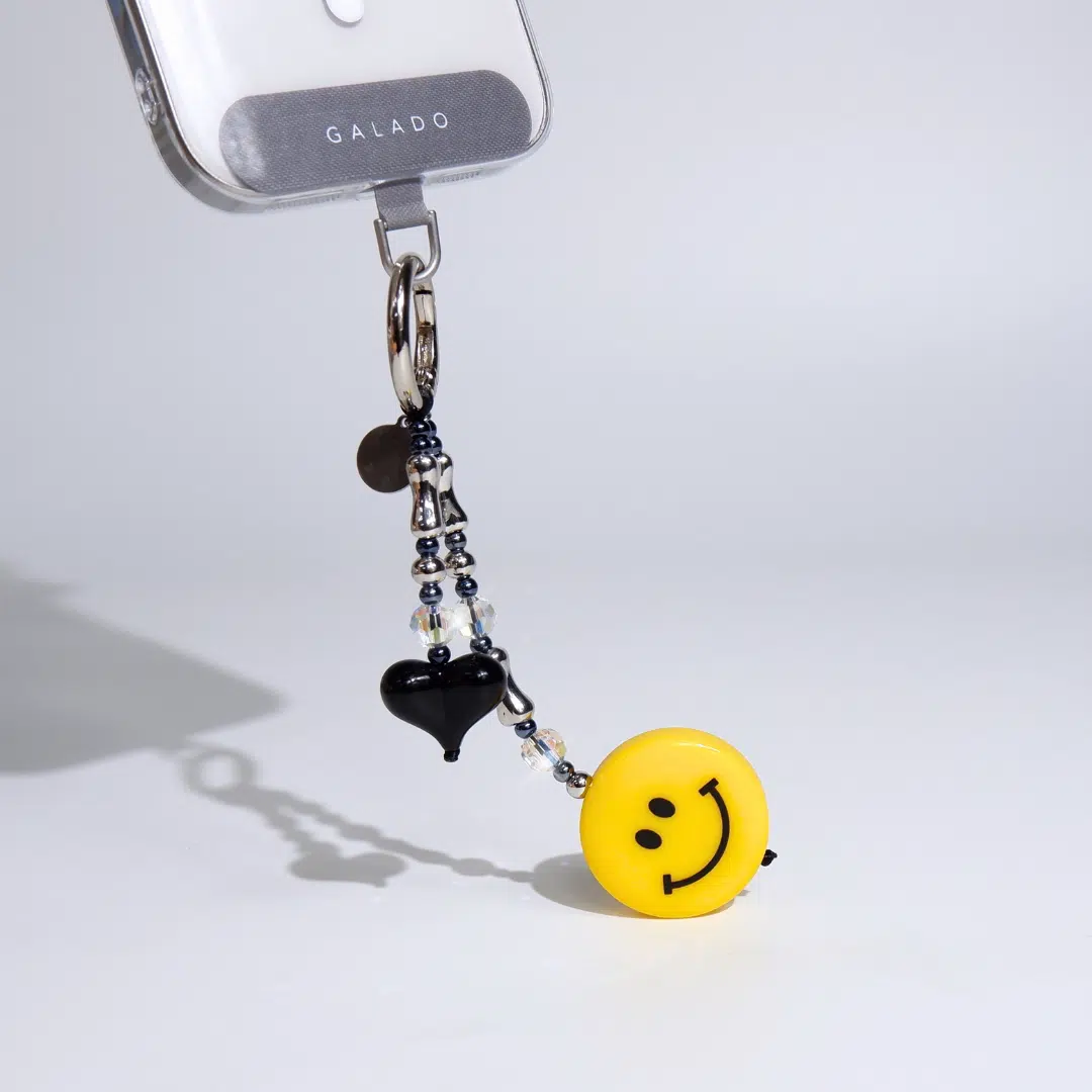 Smiley Noir Charm - GALADO Malaysia