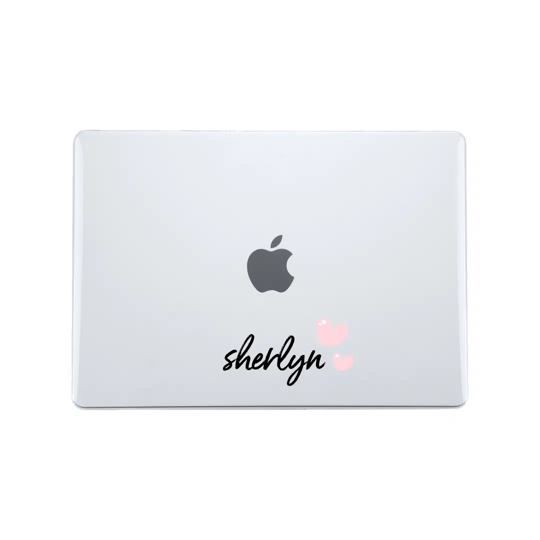 GALADO Little Sweetheart MacBook case with pastel heart design Malaysia