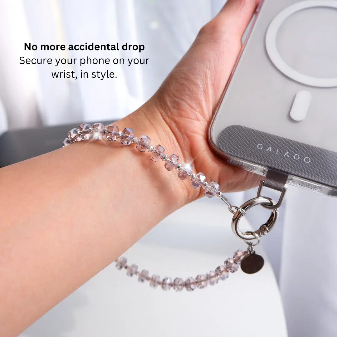 Mini Luxe (Lilac) Phone Charm - GALADO Malaysia