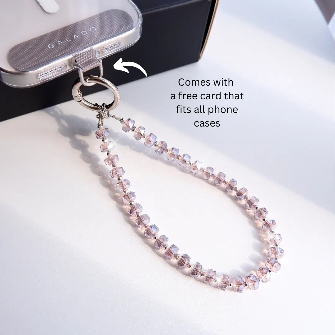 Mini Luxe (Lilac) Phone Charm - GALADO Malaysia