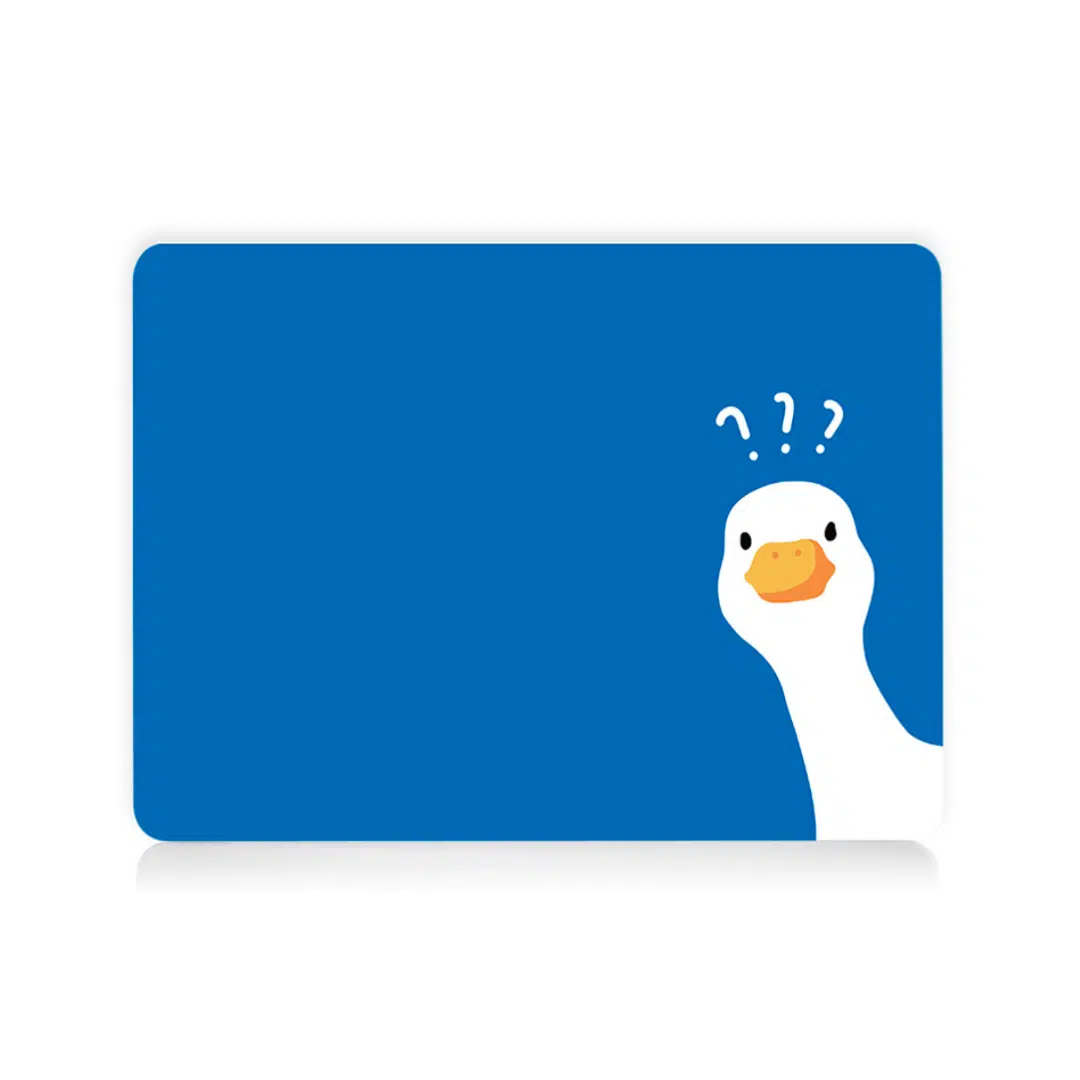 GALADO Curious Goose MacBook case with cute goose illustration Malaysia