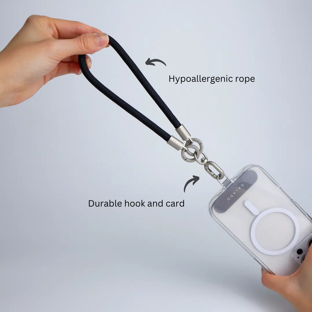 Wrist Strap - Natural Titanium - GALADO Malaysia