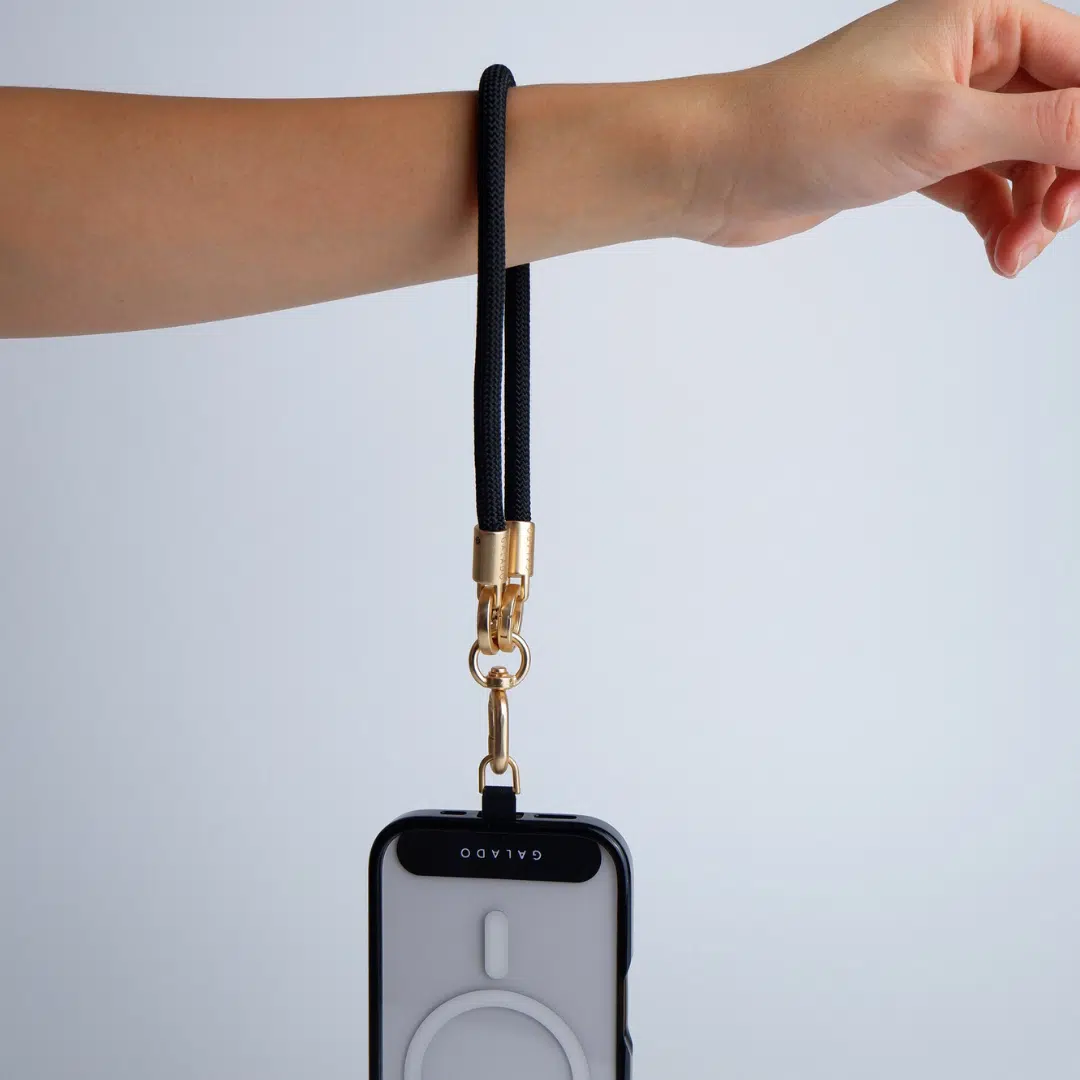 Wrist Strap - Titanium Gold Black - GALADO Malaysia