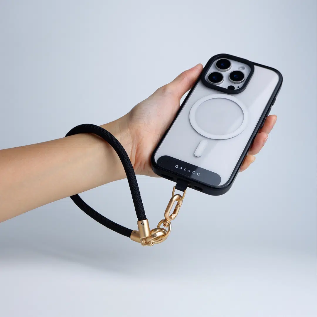 Wrist Strap - Titanium Gold Black - GALADO Malaysia