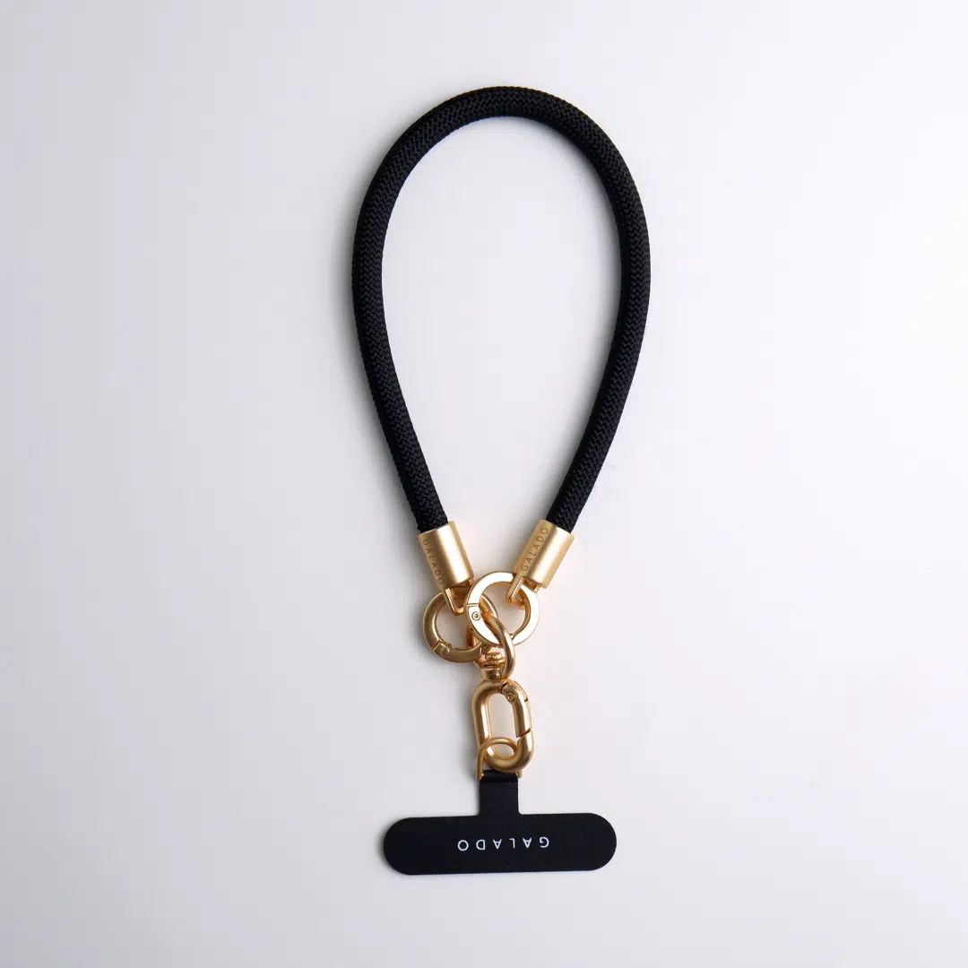 Wrist Strap - Titanium Gold Black - GALADO Malaysia