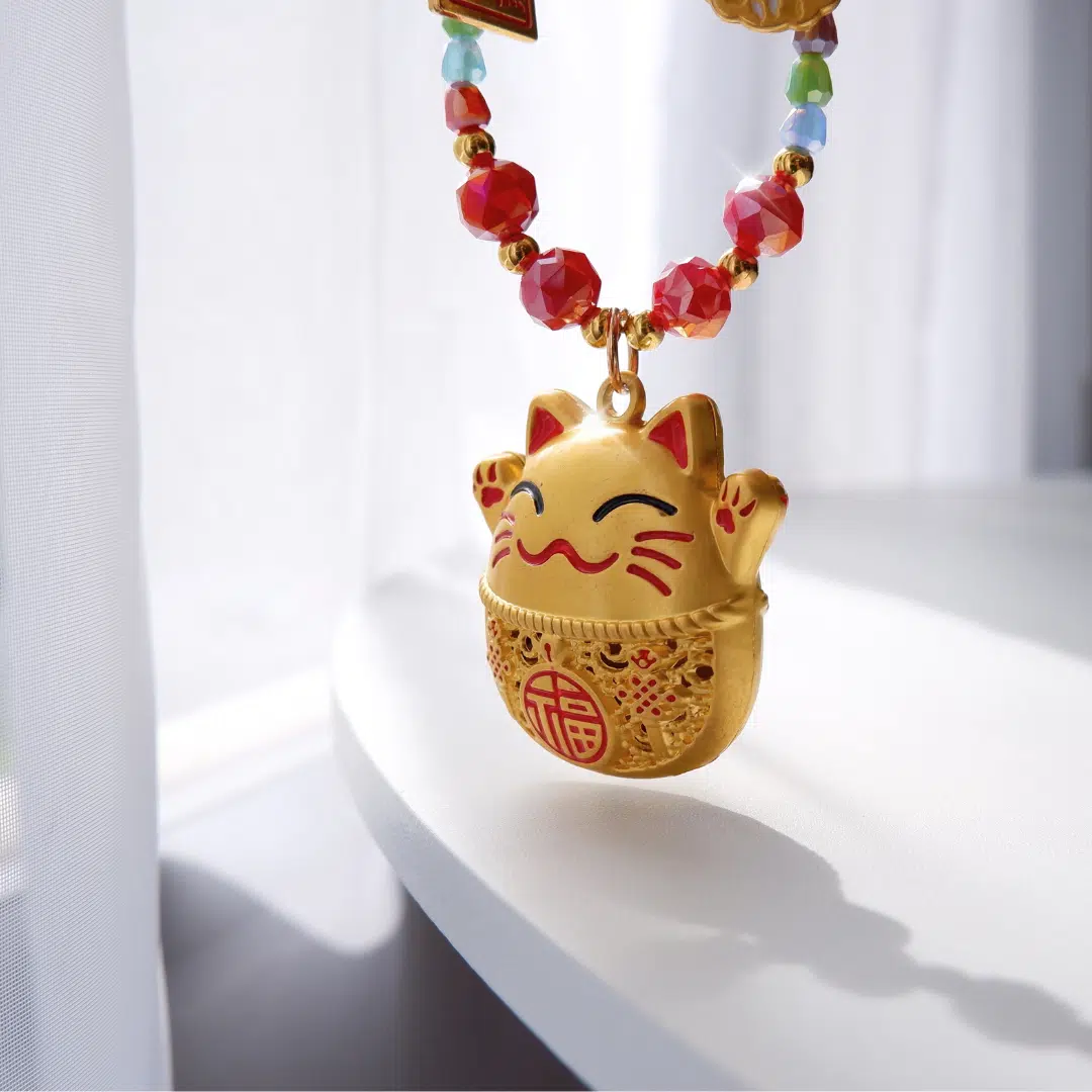 The Fortune Cat Phone Charm - GALADO Malaysia