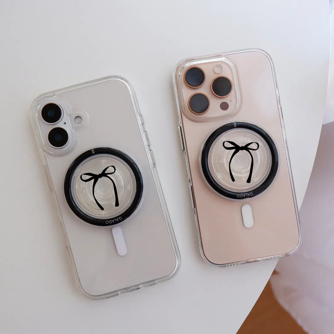 Black Bow MagSafe Phone Grip - GALADO Malaysia
