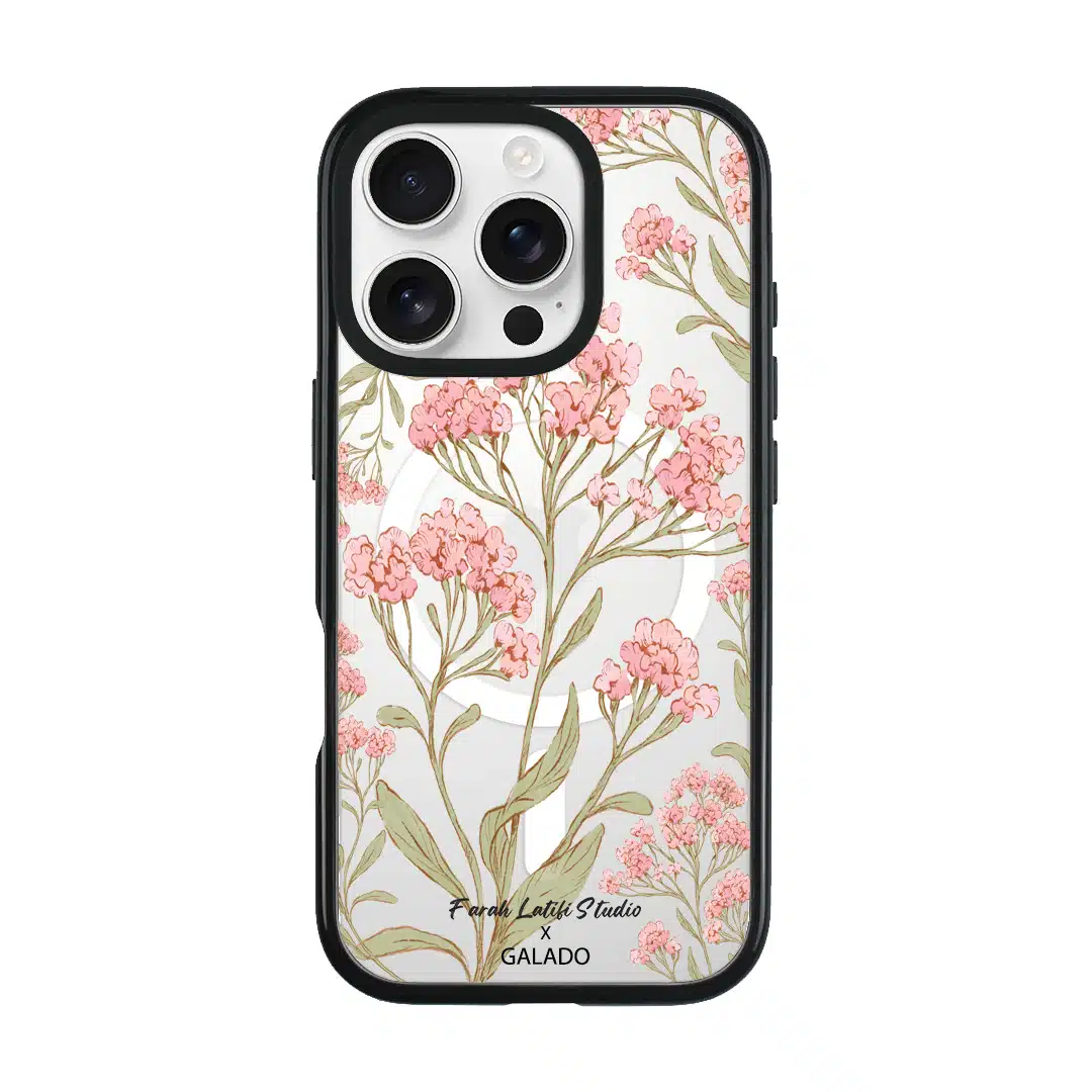 Farah Latifi - Rosy Whispers phone case - GALADO Malaysia