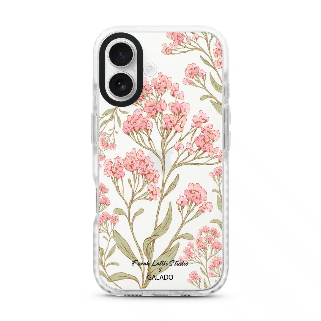 Farah Latifi - Rosy Whispers phone case - GALADO Malaysia