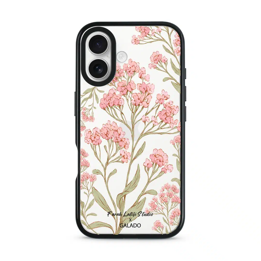 Farah Latifi - Rosy Whispers phone case - GALADO Malaysia