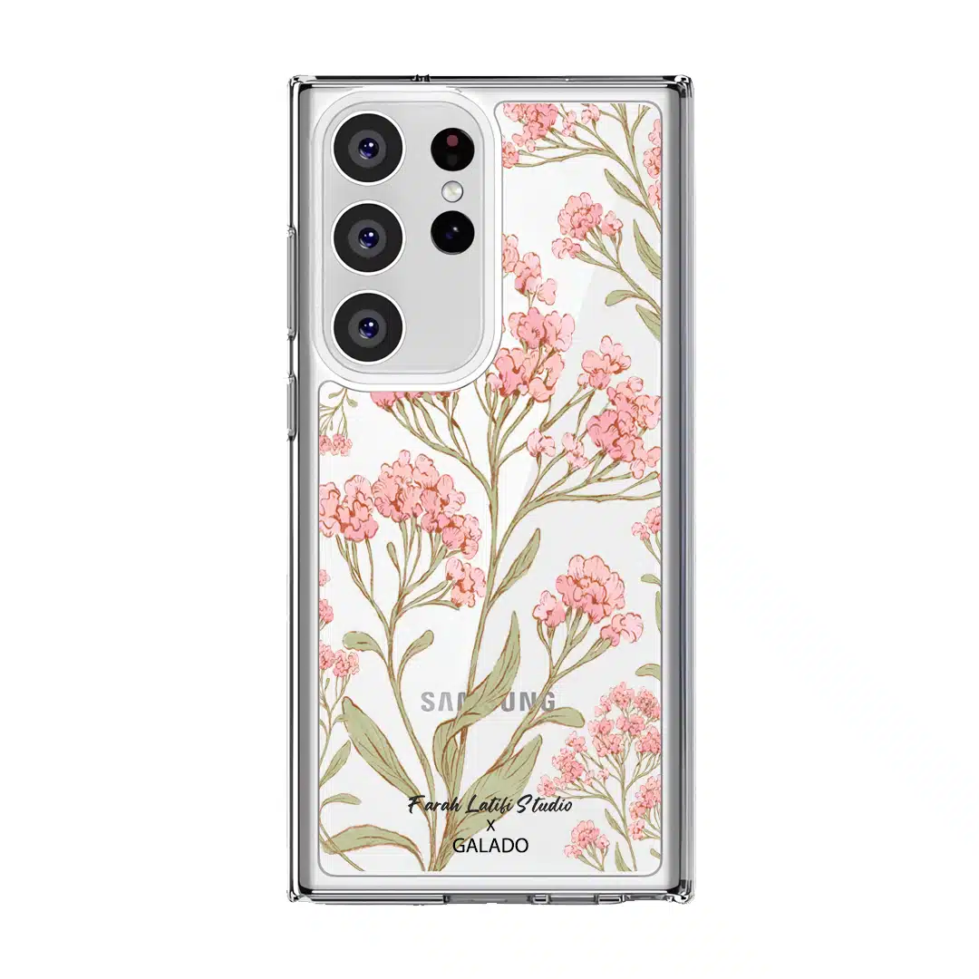 Farah Latifi - Rosy Whispers phone case - GALADO Malaysia